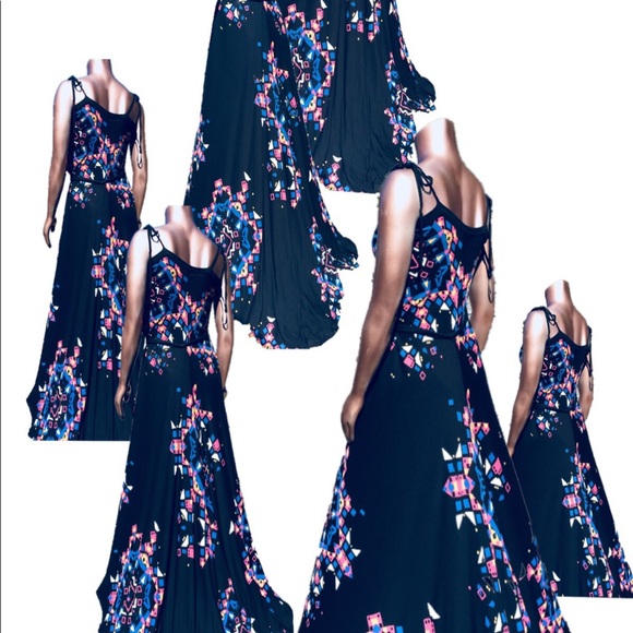 French Connection Maxi Tribal Abstract Print - Picture 8 of 8